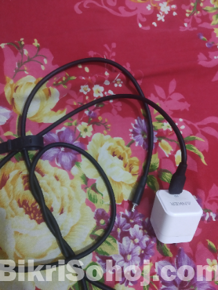 Apple charger anker20 ward with mcdodo 18 ward er cable